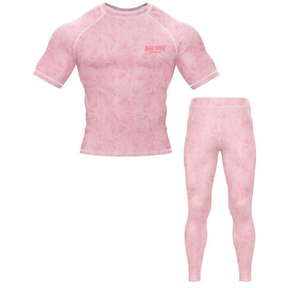 Pink Forest Camo BJJ Rash Guard