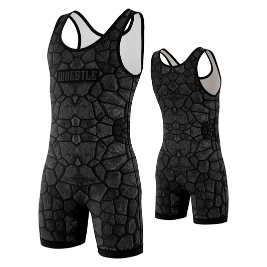 The Rock Wrestling Singlet
