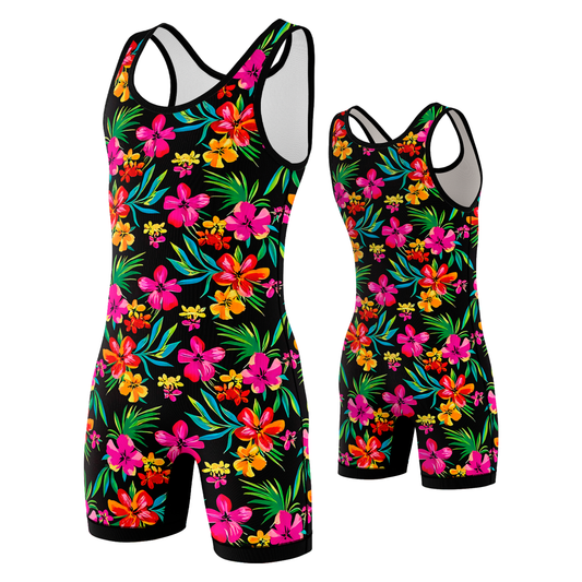 Tropical Wrestling Singlet