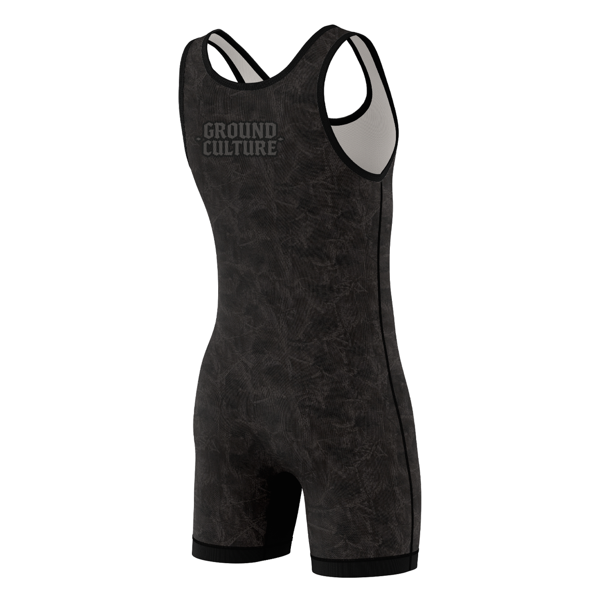 Midnight Forest Camo Wrestling Singlet