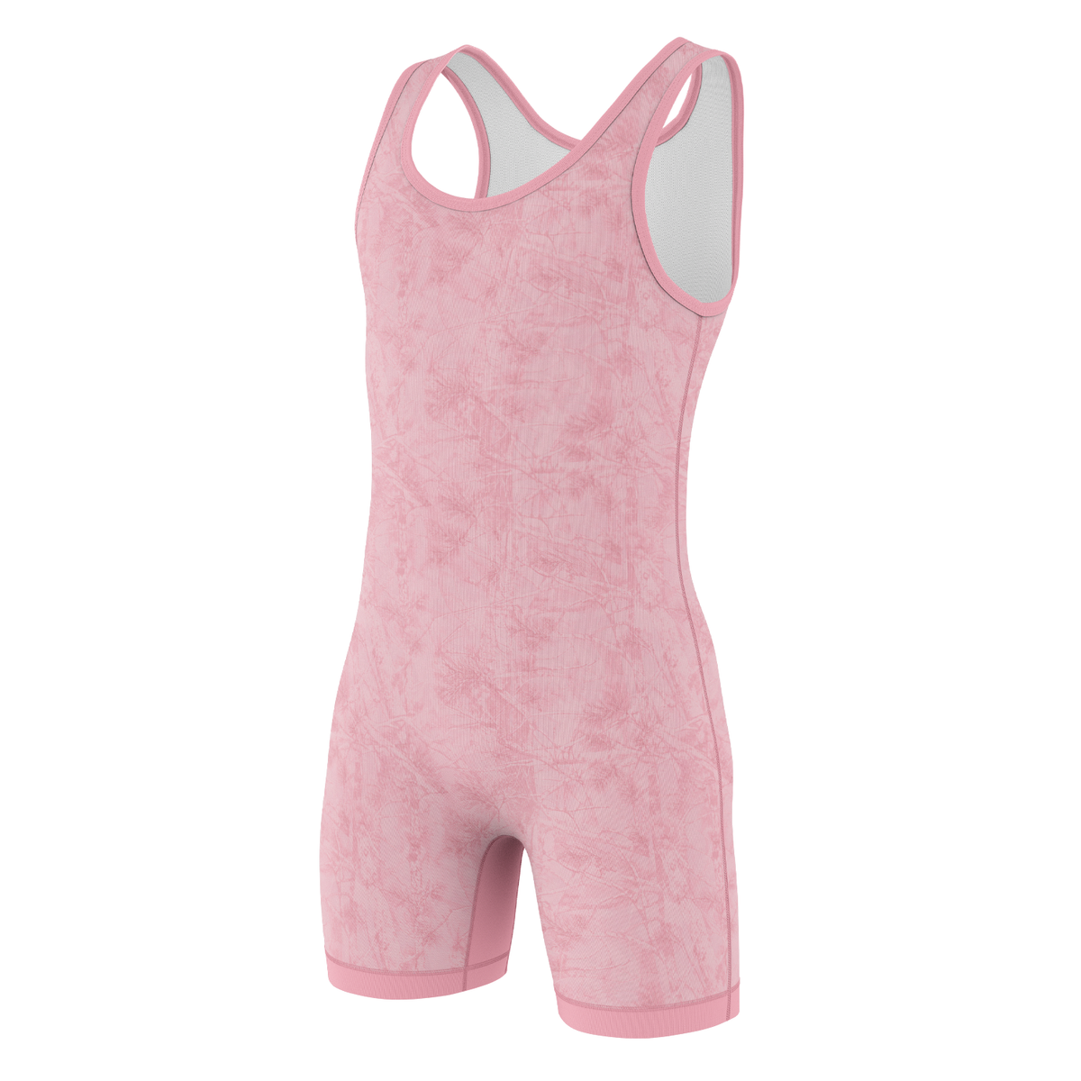 Pink Forest Camo Wrestling Singlet