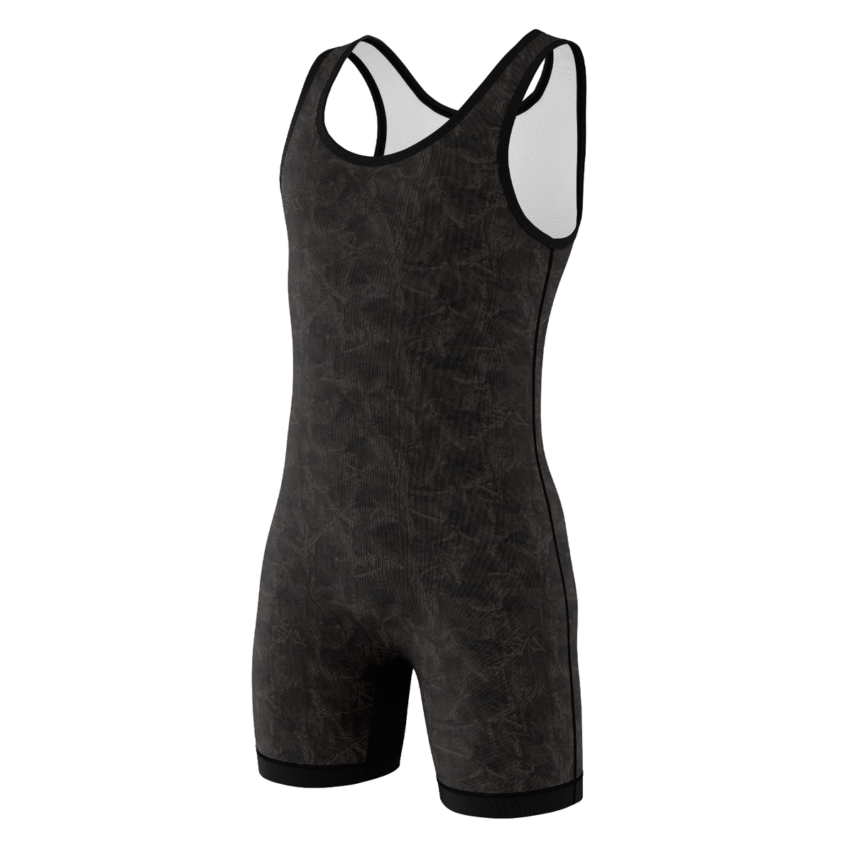 Midnight Forest Camo Wrestling Singlet