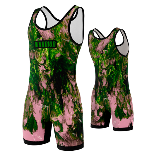 Pink Nature Warrior Wrestling Singlet