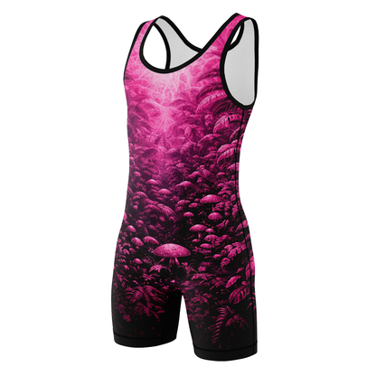 Pink Paradise Wrestling Singlet