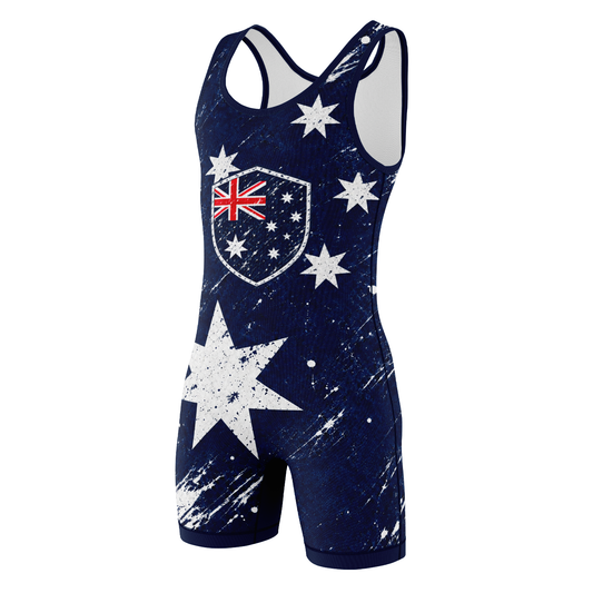 Australia Wrestling Singlet