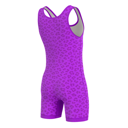 Purple Predator Wrestling Singlet
