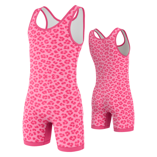 Pink Predator Wrestling Singlet