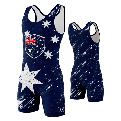 Australia Wrestling Singlet