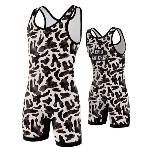 Cow Catcher Wrestling Singlet