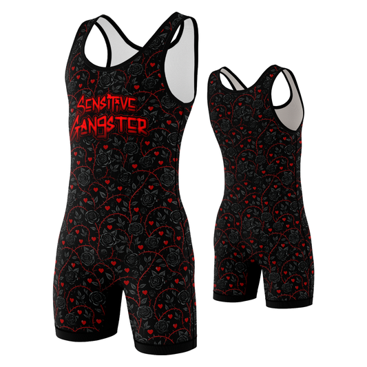 Sensitive Gangster Wrestling Singlet