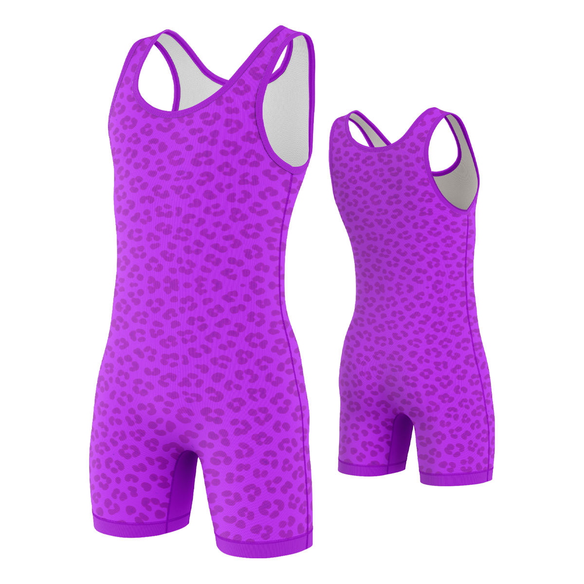 Purple Predator Wrestling Singlet