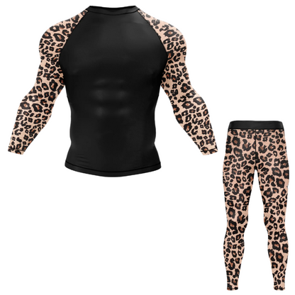 Leopard Takedown BJJ Rash Guard