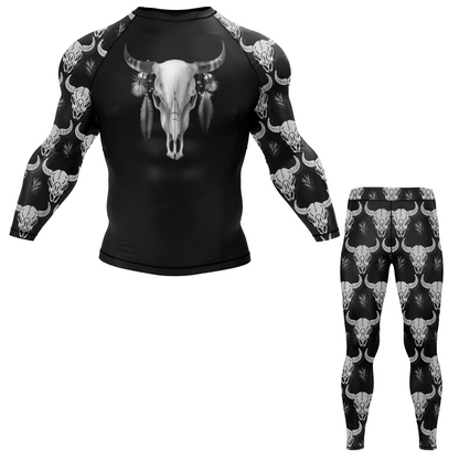 Boho Bull BJJ Rash Guard