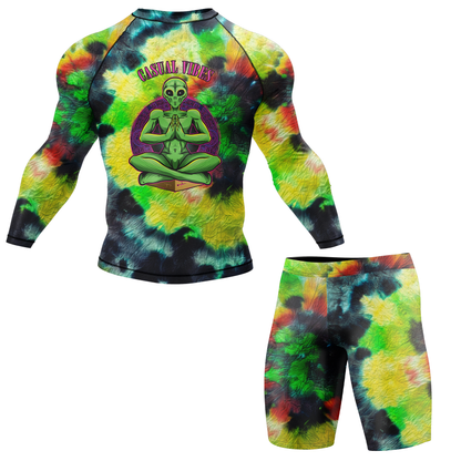 Casual Vibes BJJ Rash Guard