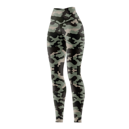 Camouflage Women’s BJJ Rash Guard - Short Sleeve