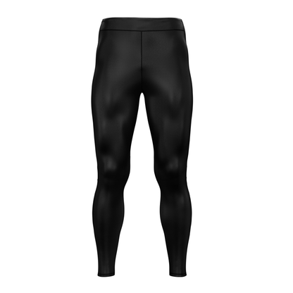 Plain Black BJJ Spats