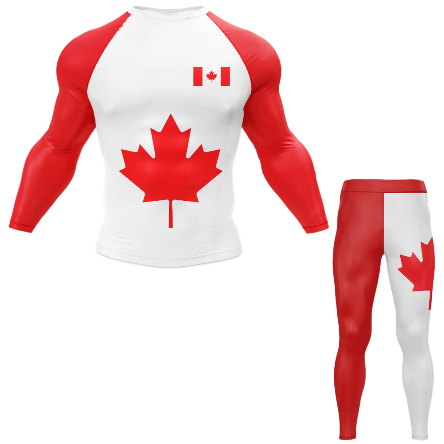 Canada BJJ Rash Guard