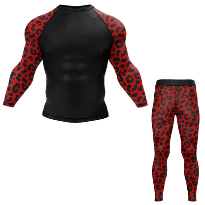 Leopard Strike BJJ Rash Guard