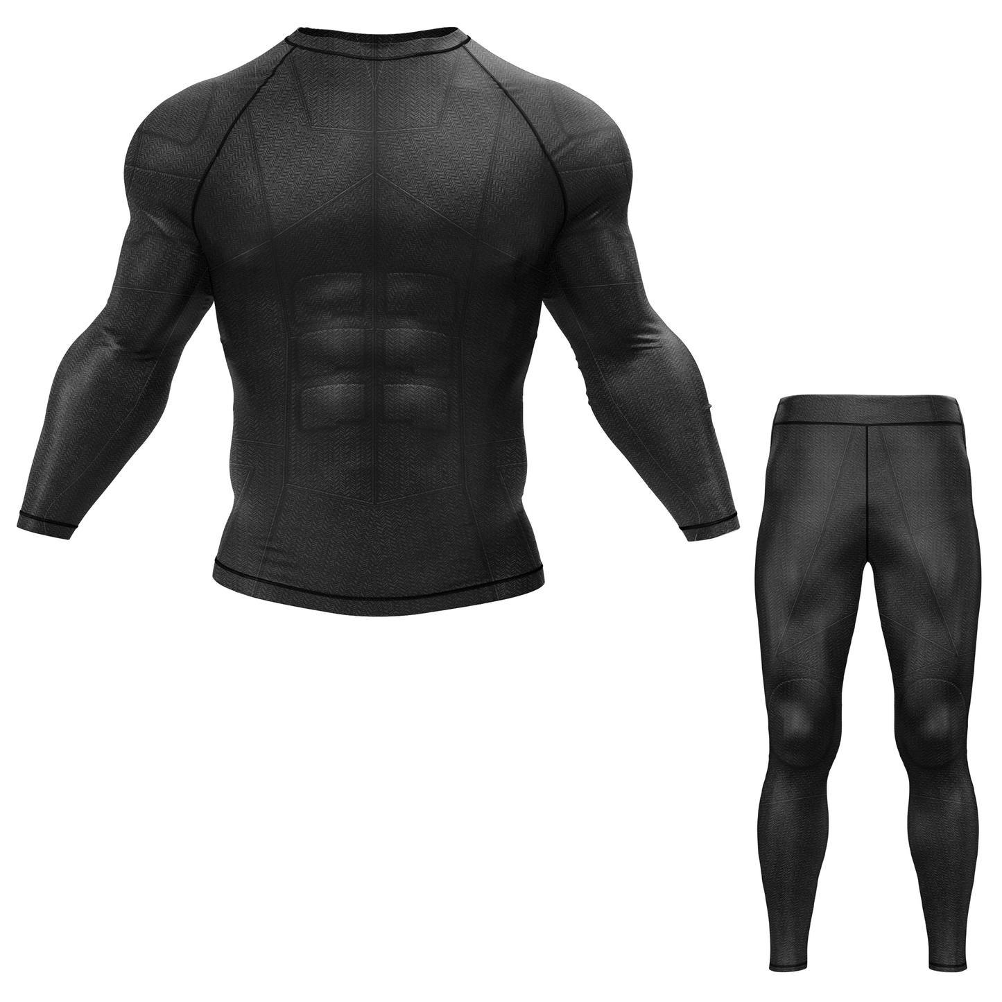 Black Essential BJJ Rash Guard