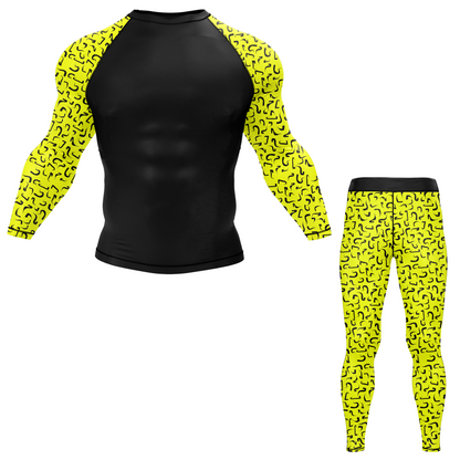 Curly Fusion BJJ Rash Guard