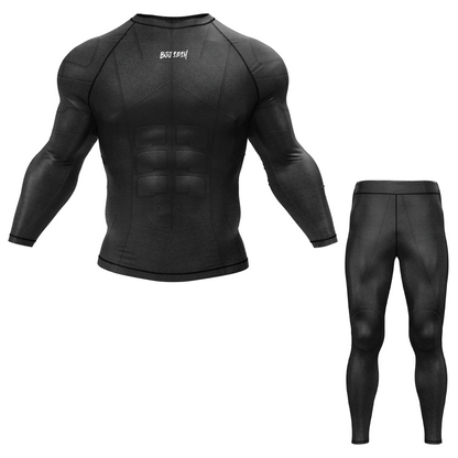 Black Essential BJJ Rash Guard