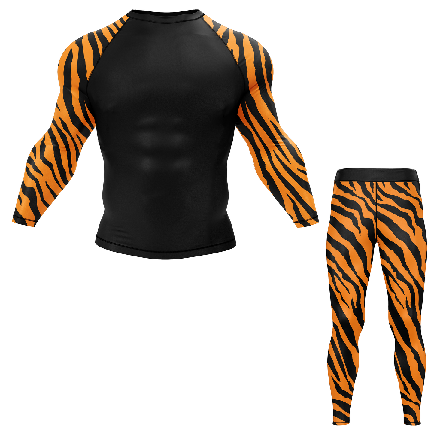 Grappling King Tiger BJJ Rash Guard