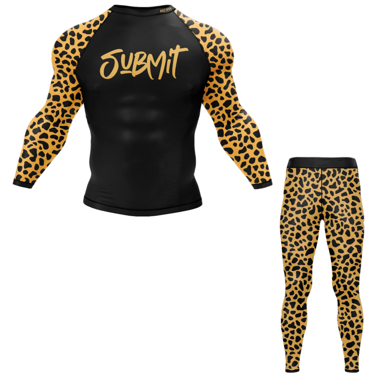 Leopard Submit BJJ Spats