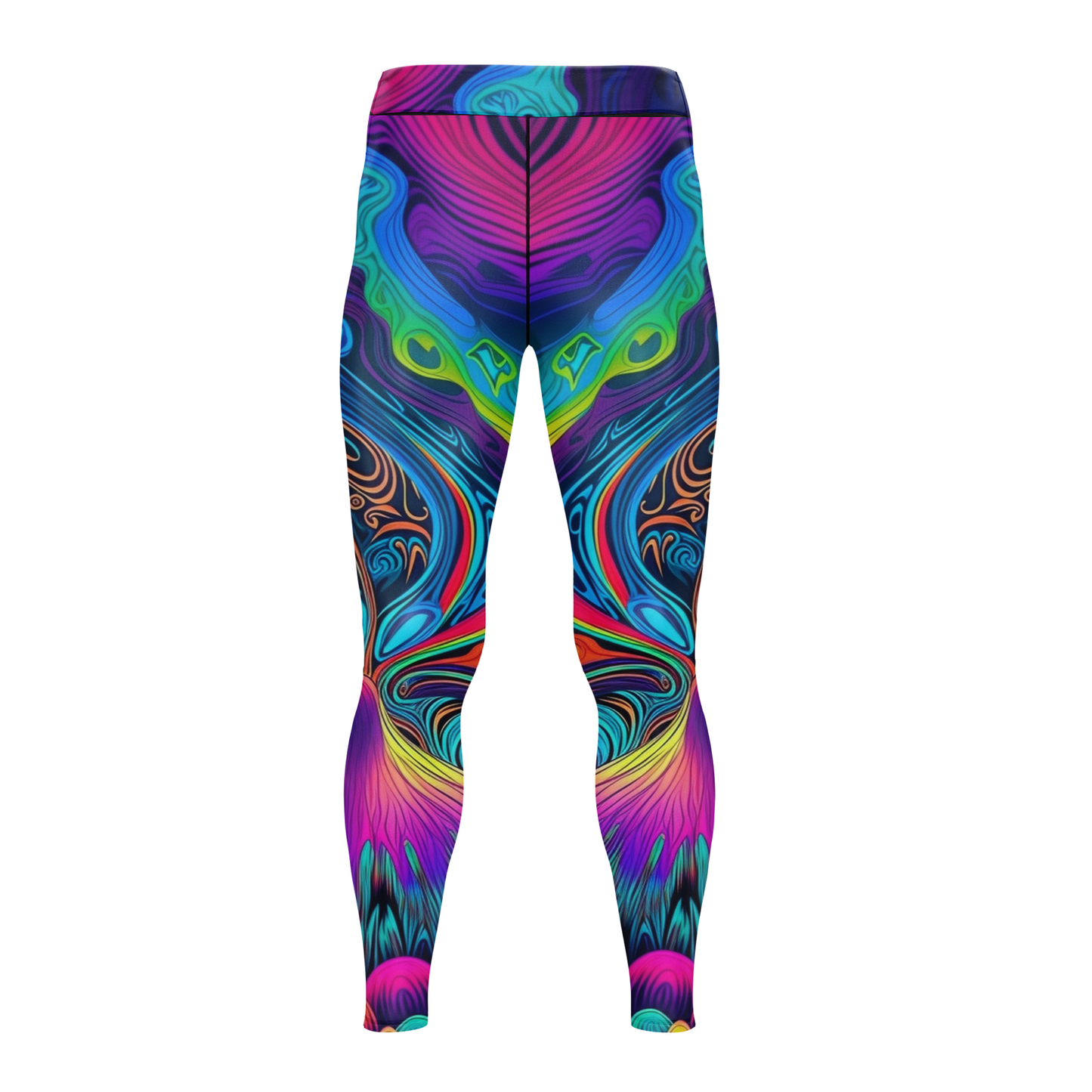 Psychedelic Lock BJJ Rash Guard - Short sleeve