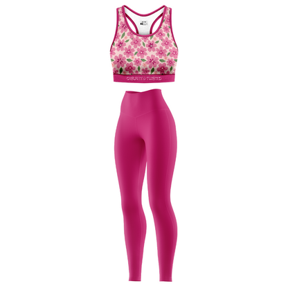 Floral Flex Pilates Clothes