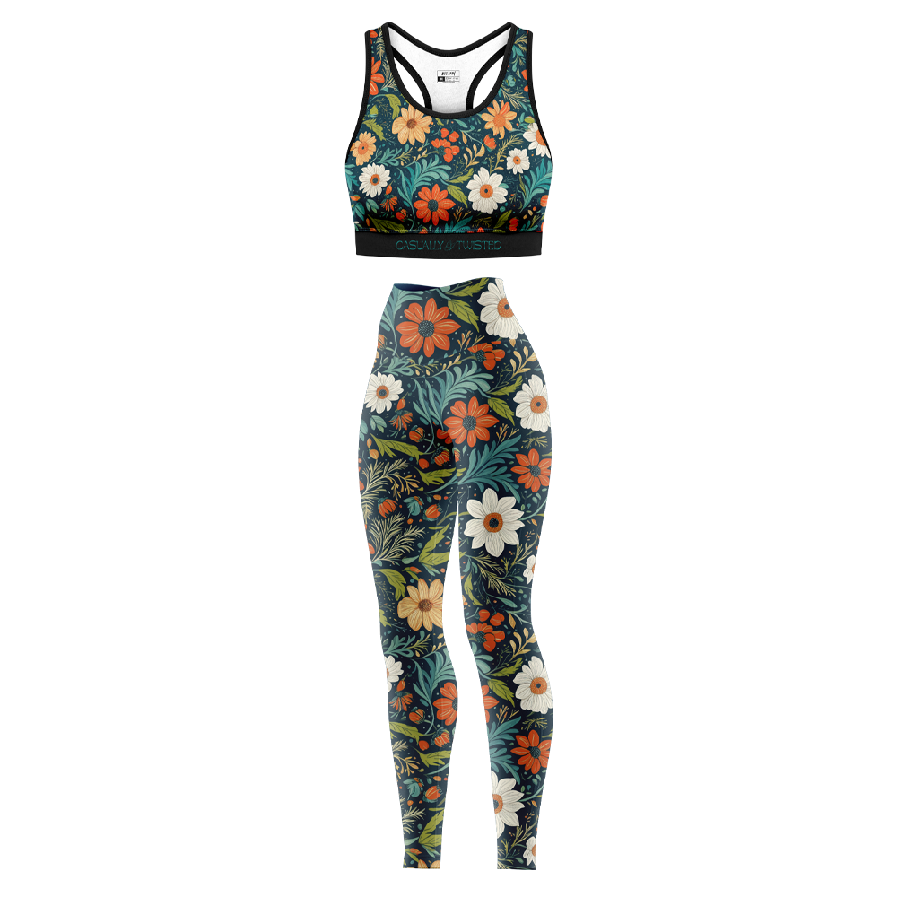 Teal Flow Pilates Clothes