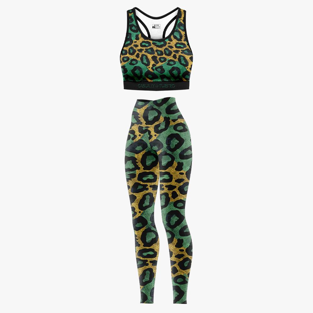 Savannah Leopard Pilates Clothes