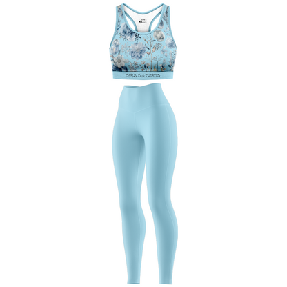 Aqua Petal Pilates Clothes