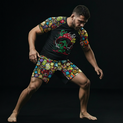 Stay Weird BJJ Rash Guard - BJJ Sesh