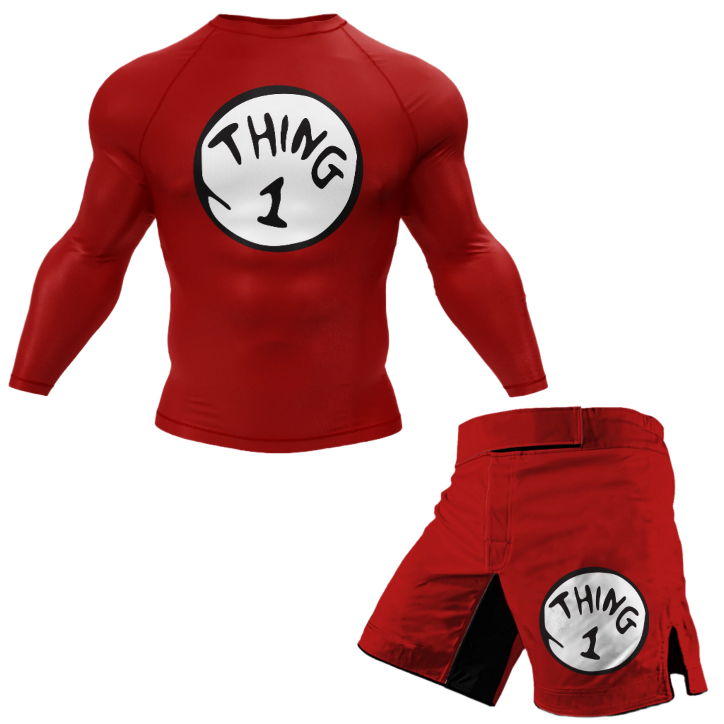 Thing 1 & Thing 2 BJJ/MMA Shorts