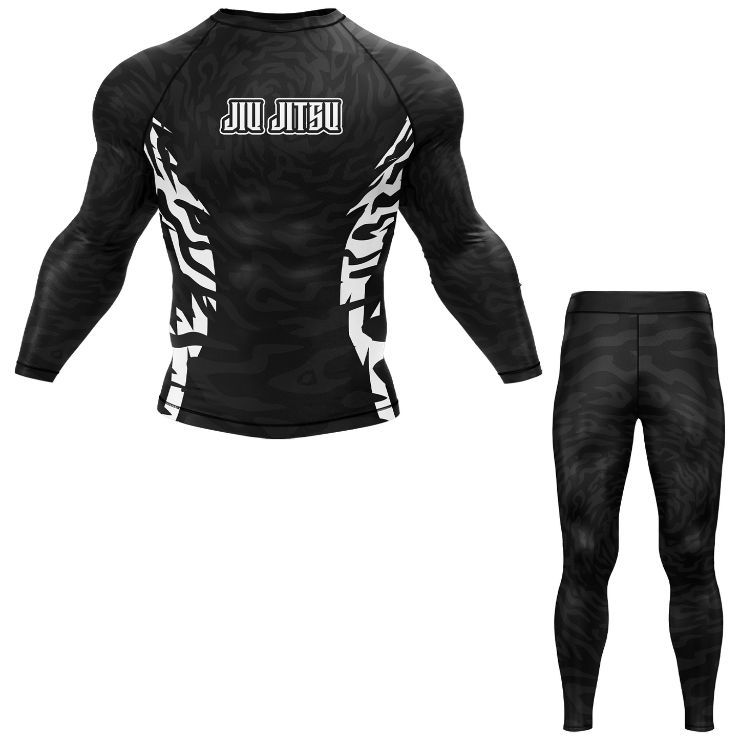 Jiu Jitsu Custom Ranked BJJ Rash Guard