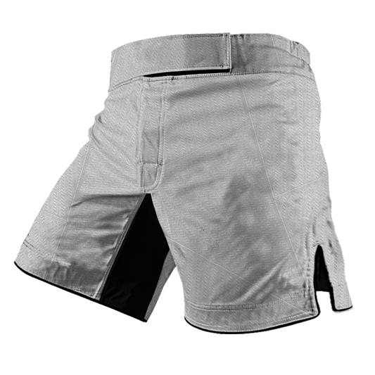 White Essential BJJ/MMA Shorts