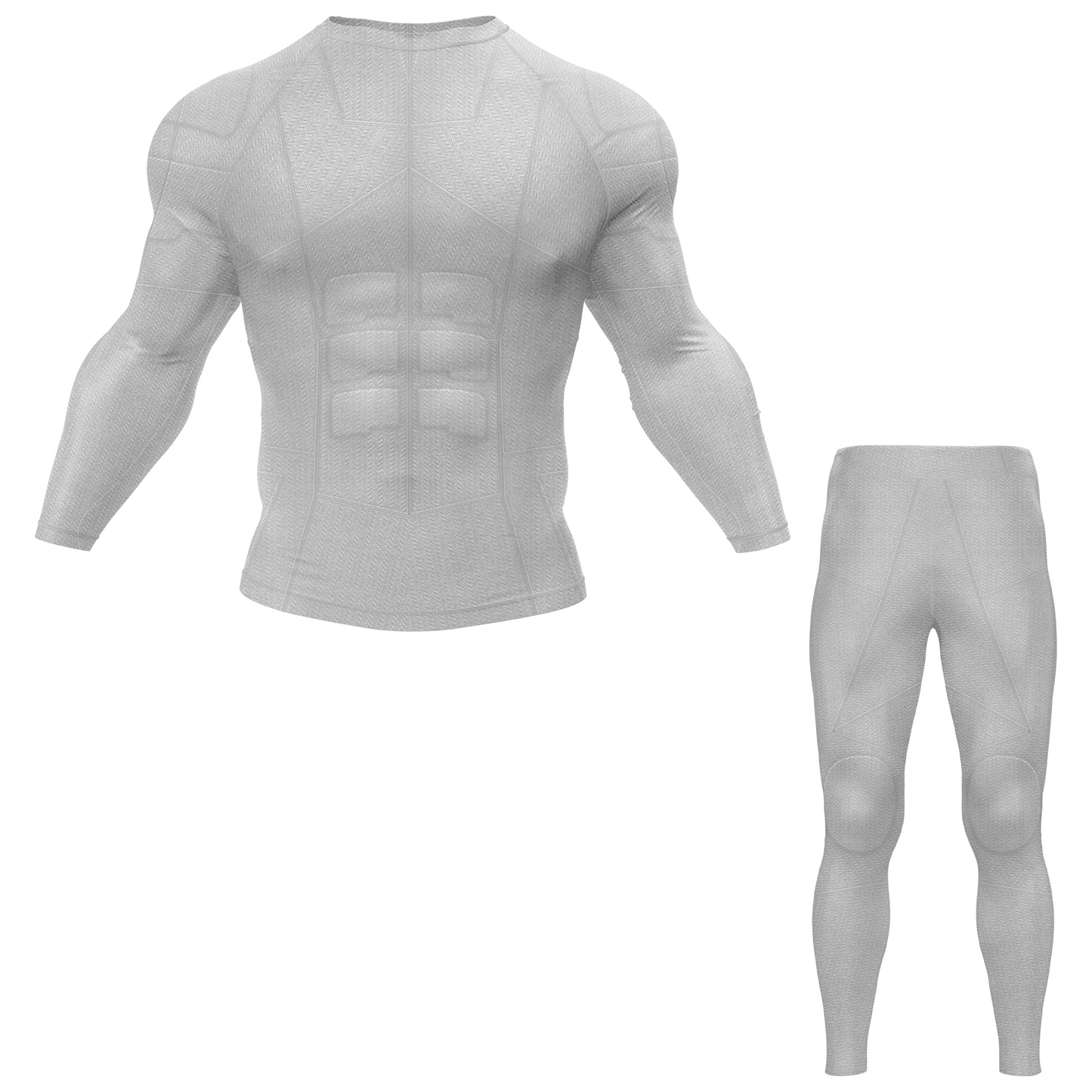 White Essential BJJ Rash Guard