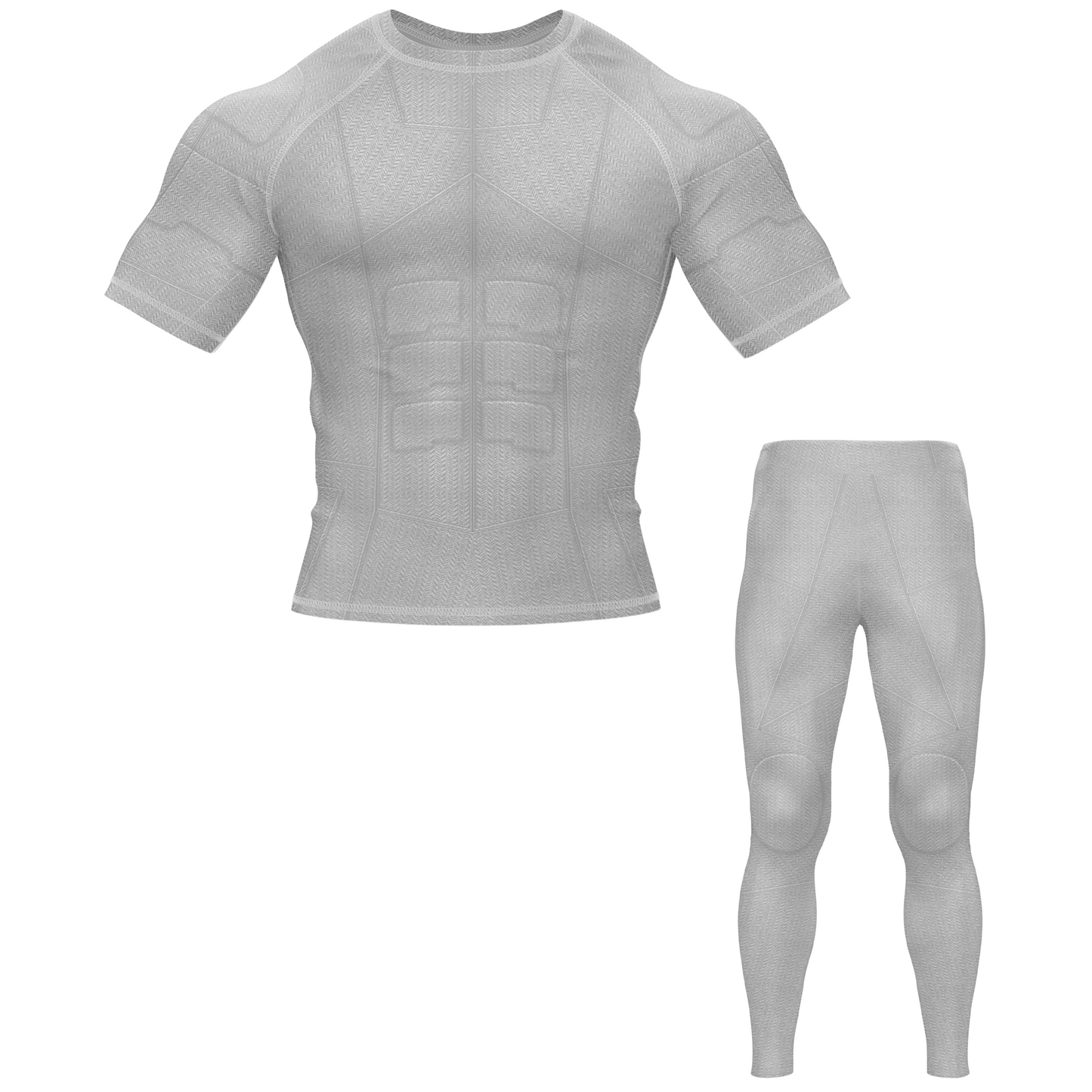 White Essential BJJ Rash Guard - Shortsleeve