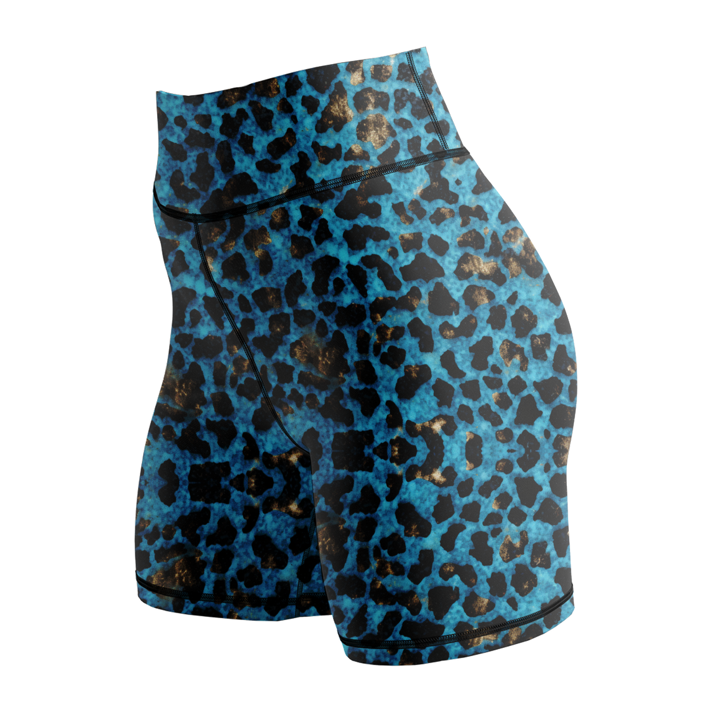 Blue Leopard Women's BJJ Rash Guard