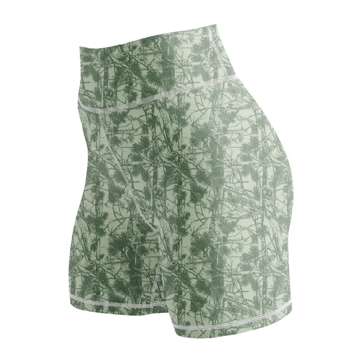 Green Forest Camo Women's BJJ Rash Guard