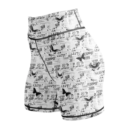 Newspaper Women's BJJ Rash Guard