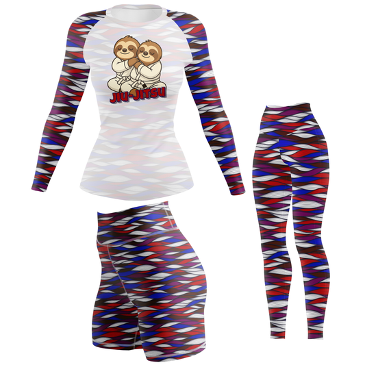 Sloth Jiu Jitsu Women's BJJ Rash Guard