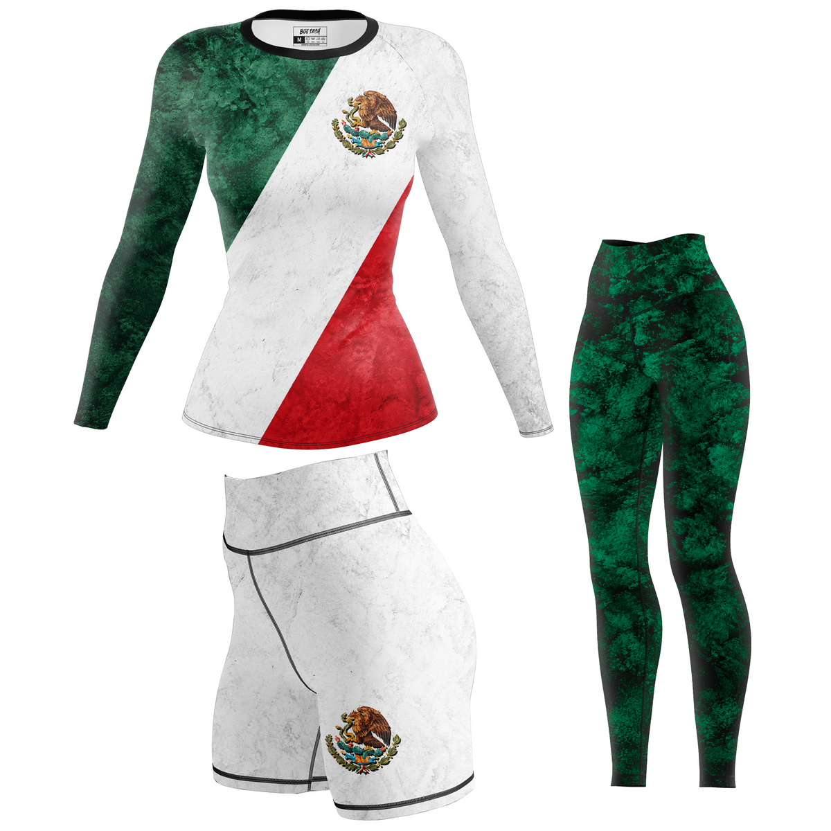 Mexico Women's BJJ Rash Guard
