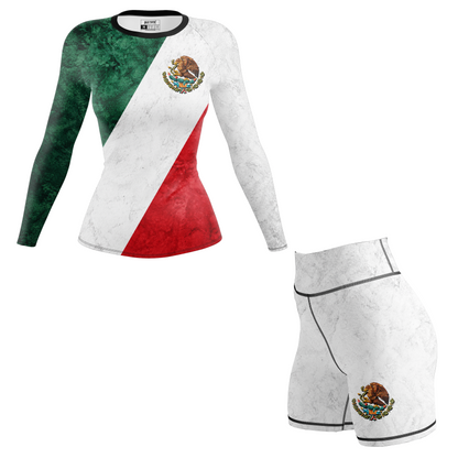 Mexico Women's BJJ Rash Guard