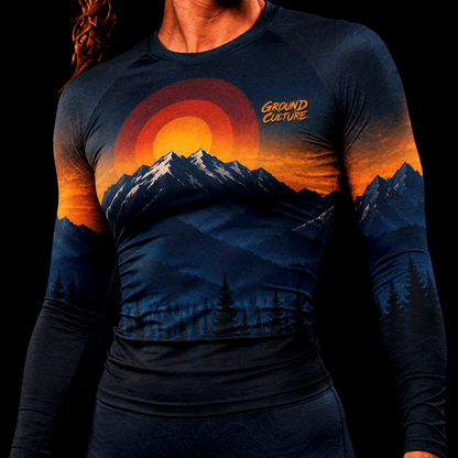 The Rockies Women's BJJ Rash Guard