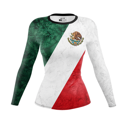 Mexico Women's BJJ Rash Guard