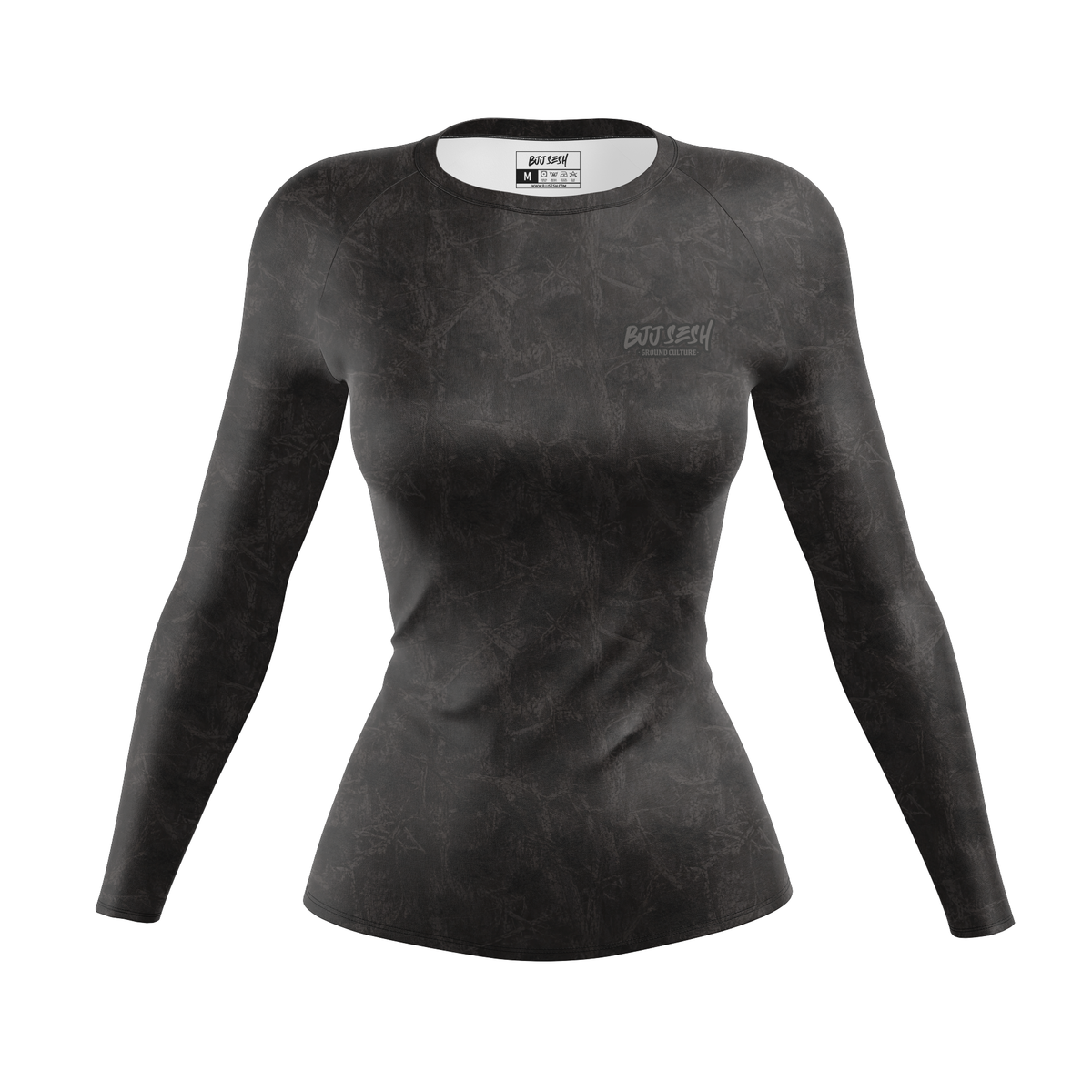 Midnight Forest Camo Women's BJJ Rash Guard