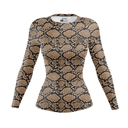 Snakeskin Women's BJJ Rash Guard