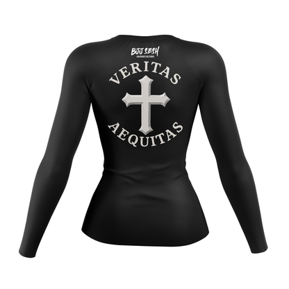 Truth and Justice Women's BJJ Rash Guard