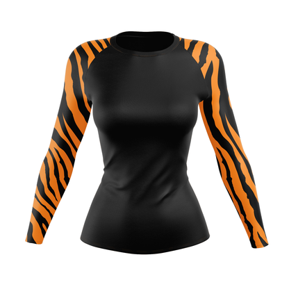 Grappling Queen Tiger Women's BJJ Rash Guard